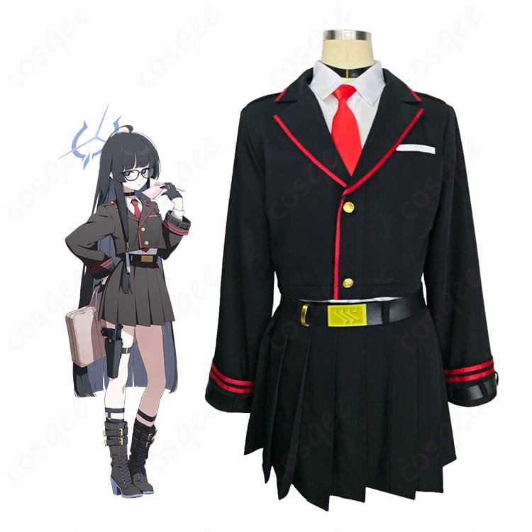 ブルーアーカイブ 五十嵐ショウコのキャラクターイメージと制服風コスプレ衣装