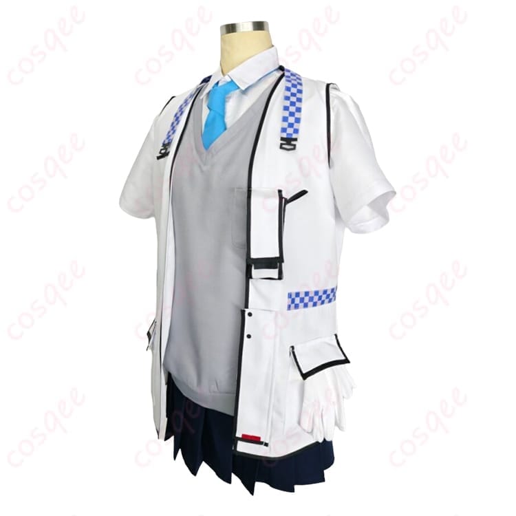 ブルアカ ミレニアム生徒Aの軽やかで再現度の高い学園制服コスプレ衣装 - 3枚目の画像