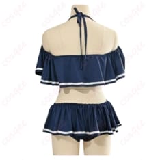 ブルアカ 黒見セリカ 水着Ver.コスプレ衣装｜軽やかな上下2点セット - 2枚目の画像（サムネイル）
