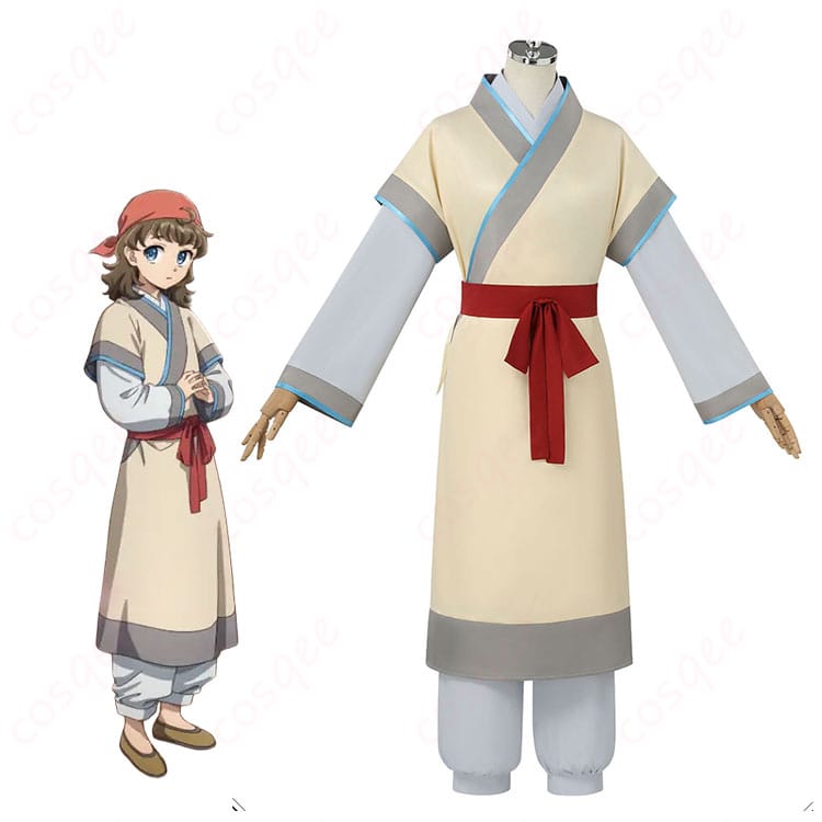 『薬屋のひとりごと』沐清と亡妃の秘宝コスプレ衣装の全体イメージ