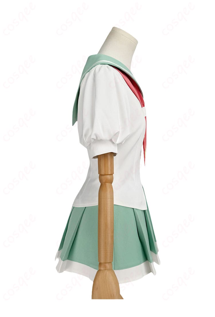 篠原若葉・薫梢の鳳学園女子制服トップス右袖のディテール