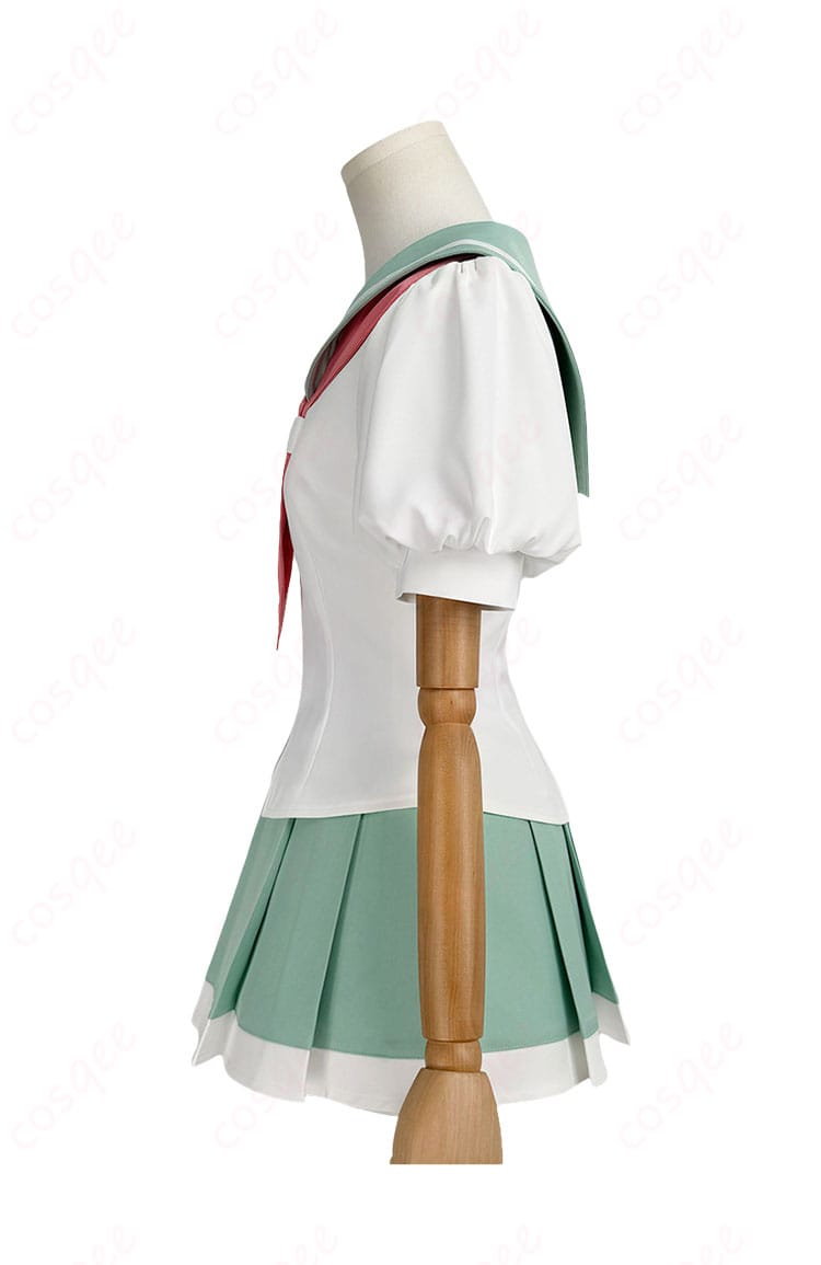 篠原若葉・薫梢の鳳学園女子制服トップス左袖のディテール