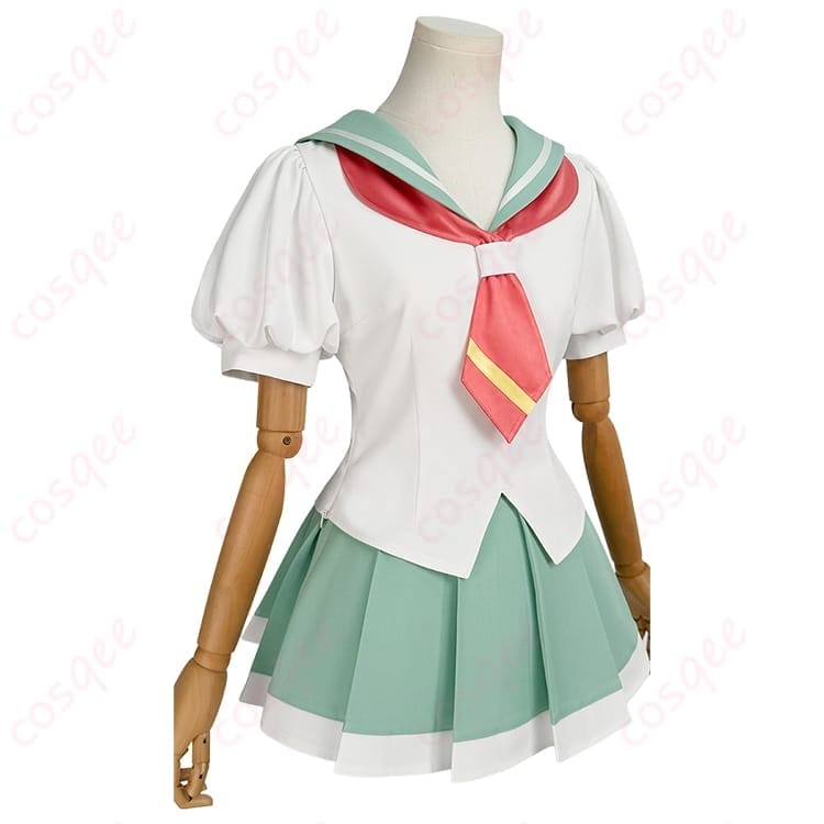 少女革命ウテナ 篠原若葉・薫梢 私立鳳学園女子制服コスプレ衣装3点セット - 2枚目の画像