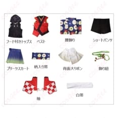 学園アイドルマスター 藤田ことね【冠菊】高再現度の夏祭り風コスプレ衣装 - 6枚目の画像（サムネイル）