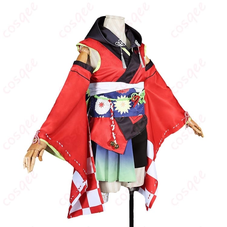 学園アイドルマスター 藤田ことね【冠菊】高再現度の夏祭り風コスプレ衣装 - 2枚目の画像