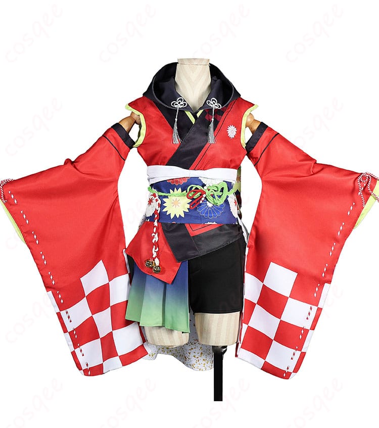 藤田ことね冠菊コスプレ衣装の正面デザイン