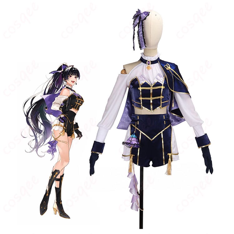にじさんじ狂蘭 メロコのキャラクタービジュアルとCONCERTO共通コスプレ衣装