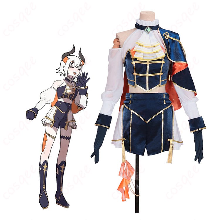 にじさんじ レヴィ・エリファのキャラクタービジュアルと共通衣装コスプレ商品
