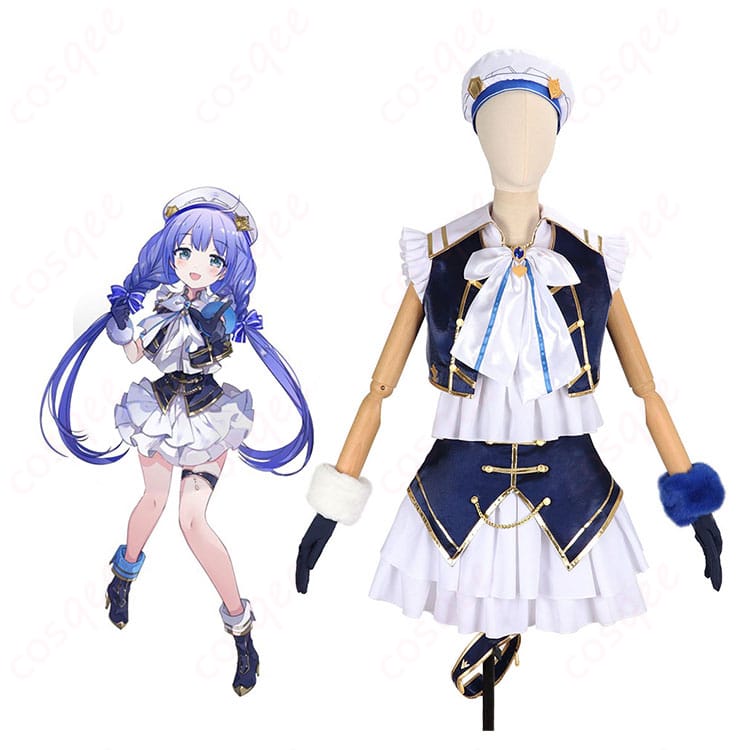 にじさんじ勇気ちひろのキャラクターイメージと5th Anniversary共通コスプレ衣装の商品比較