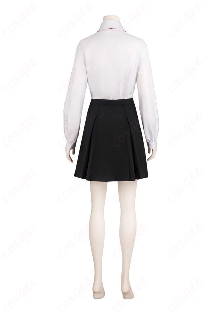 桐条美鶴 月光館学園制服Ver.のシャツとスカートの背面デザイン