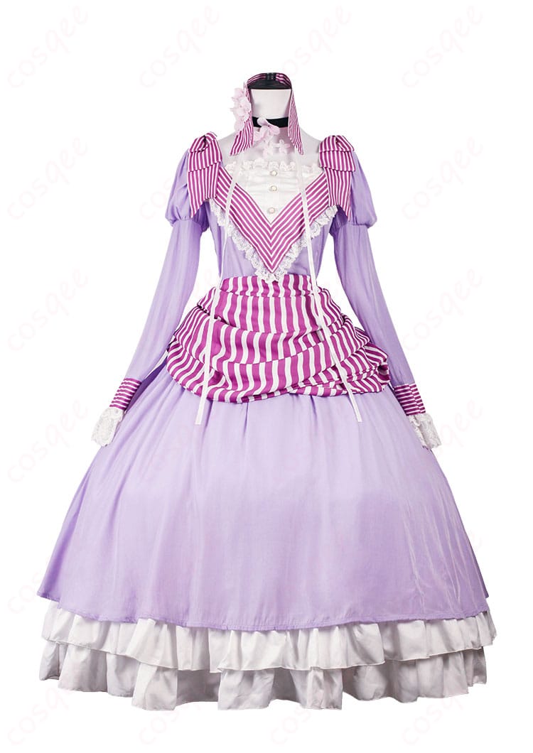 木之本桜コスプレドレスの正面デザインとスカートシルエット