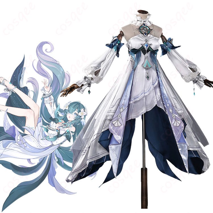 原神ヴォジャニーツァのキャラクタービジュアルとプリマドンナ衣装の商品比較