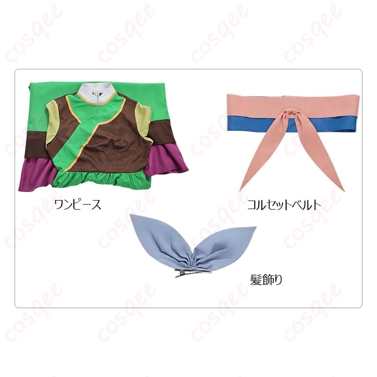薬屋のひとりごと 猫猫コスプレ衣装｜軽やかな着心地と上品な再現度 - 4枚目の画像