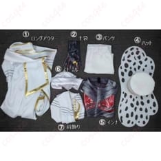 リンバス ホンル 蜘蛛の巣 薬指の親方｜重厚ロングコスプレ衣装セット - 8枚目の画像（サムネイル）