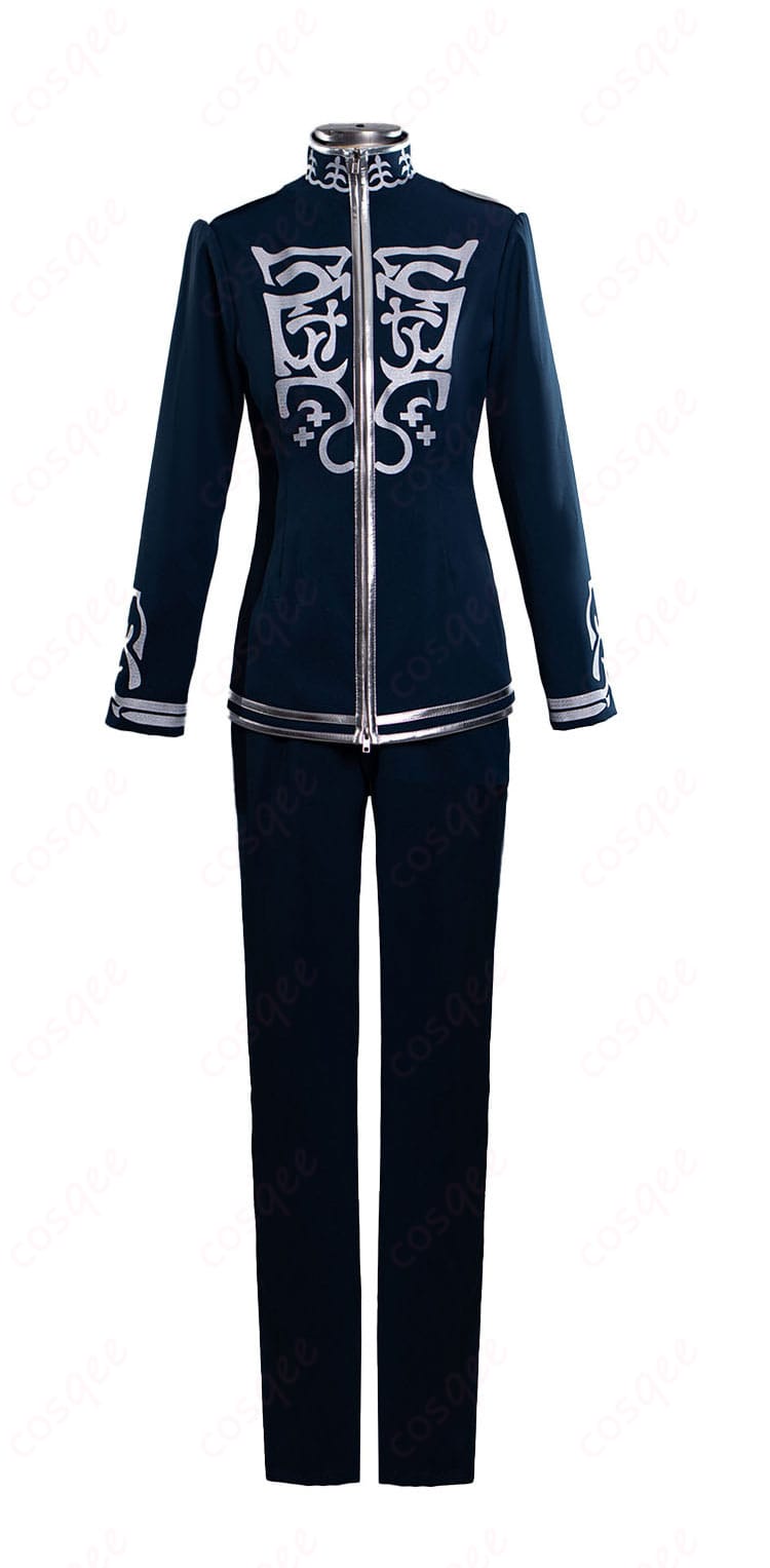 立花希佐ユニヴェール歌劇学校制服のジャケットとパンツ正面デザイン