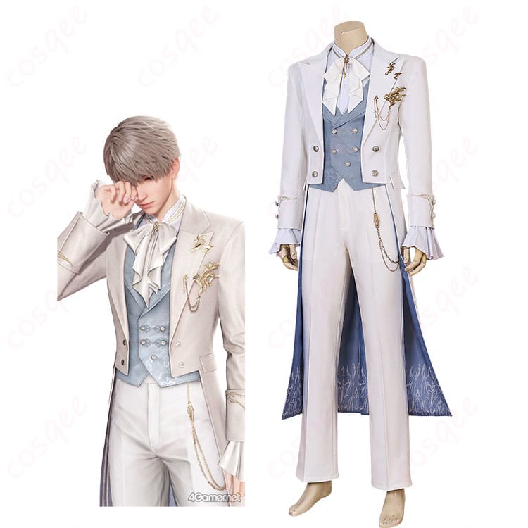 『恋と深空』セイヤ「縛られない心」のキャラクタービジュアルと燕尾服風コスプレ衣装