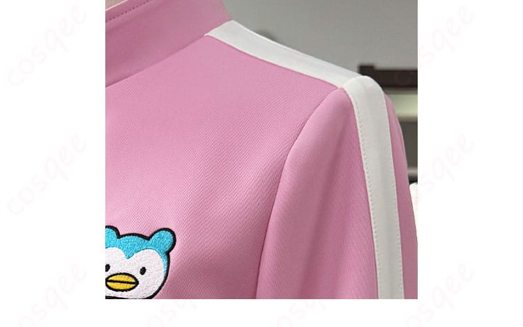 結束いのりコスプレジャージの肩装飾ディテール