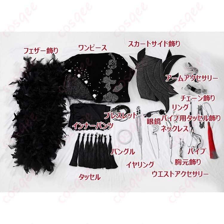 無期迷途 カメリアン「儚い浮世」コスプレ衣装｜軽やかで撮影映えする高再現セット - 4枚目の画像