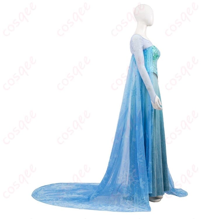 アナと雪の女王 エルサ 氷のドレス衣装｜軽やかな着心地と美しいシルエット - 2枚目の画像