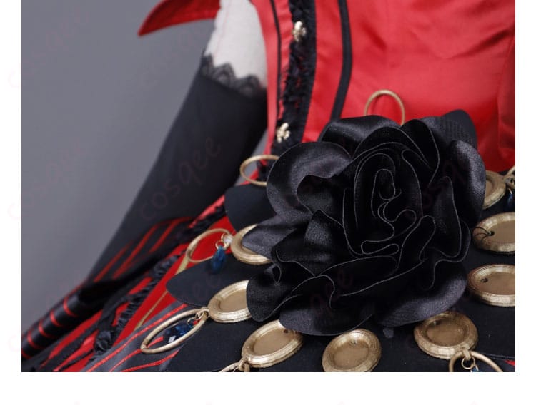プリシラ・バーリエル衣装に付属する立体的な花飾り