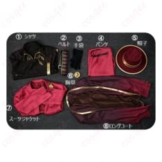 レイホン第8章コスプレ衣装｜重厚なロングコート付き8点セット - 8枚目の画像（サムネイル）