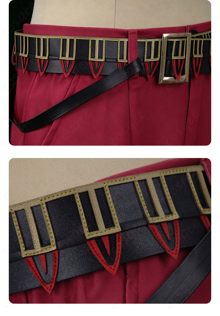 レイホン第8章コスプレ衣装に付属するベルト装飾