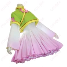 木之本桜 蓮モチーフコスプレ衣装｜軽やかな着心地と可憐な再現度 - 2枚目の画像（サムネイル）