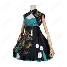 初音ミク ツリービレッジカフェ衣装｜爽やかで華やかなチャイナ風コスプレ - 2枚目の画像（サムネイル）