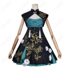初音ミク ツリービレッジカフェ衣装｜爽やかで華やかなチャイナ風コスプレ - 1枚目の画像（サムネイル）
