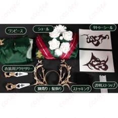 アズールレーン（アズレン）ナポリ通常衣装｜深緑ロングドレスで上品に楽しむコスプレ - 6枚目の画像（サムネイル）