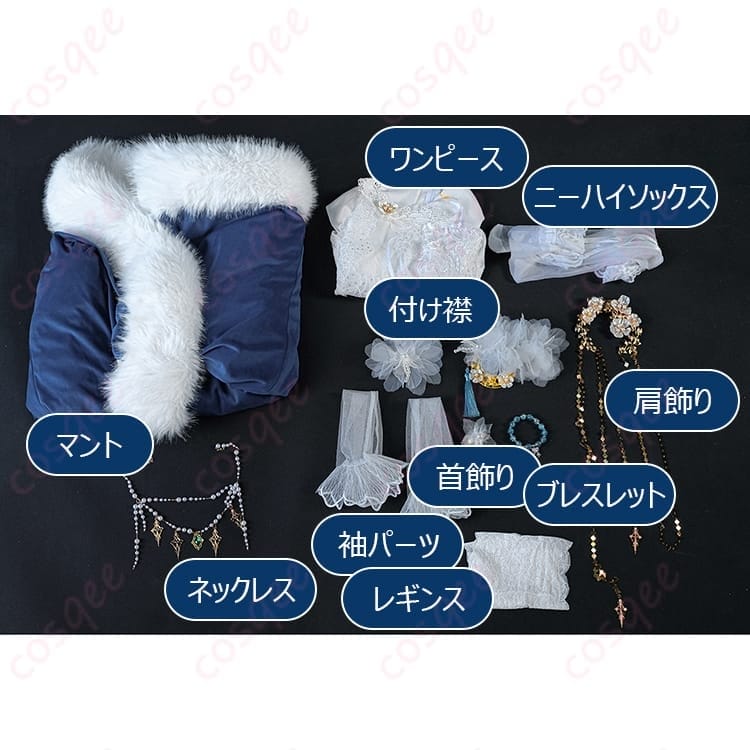アズールレーン ジャンヌ・ダルク 灯花の祝装聖女｜華やかな再現衣装 - 6枚目の画像