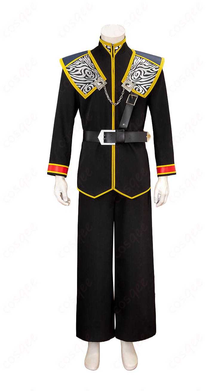スコール・レオンハート2ndフォームSeeD制服コスプレ衣装の正面