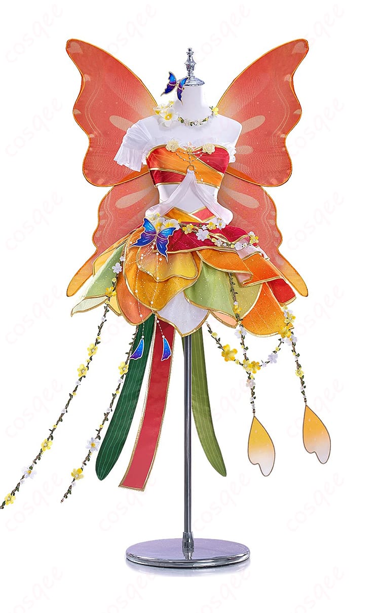 高坂穂乃果 妖精の国編コスプレ衣装のトップスとスカート正面