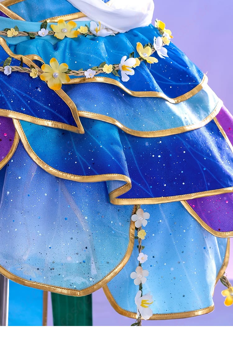 絢瀬絵里の妖精の国編コスプレ衣装のスカート細部
