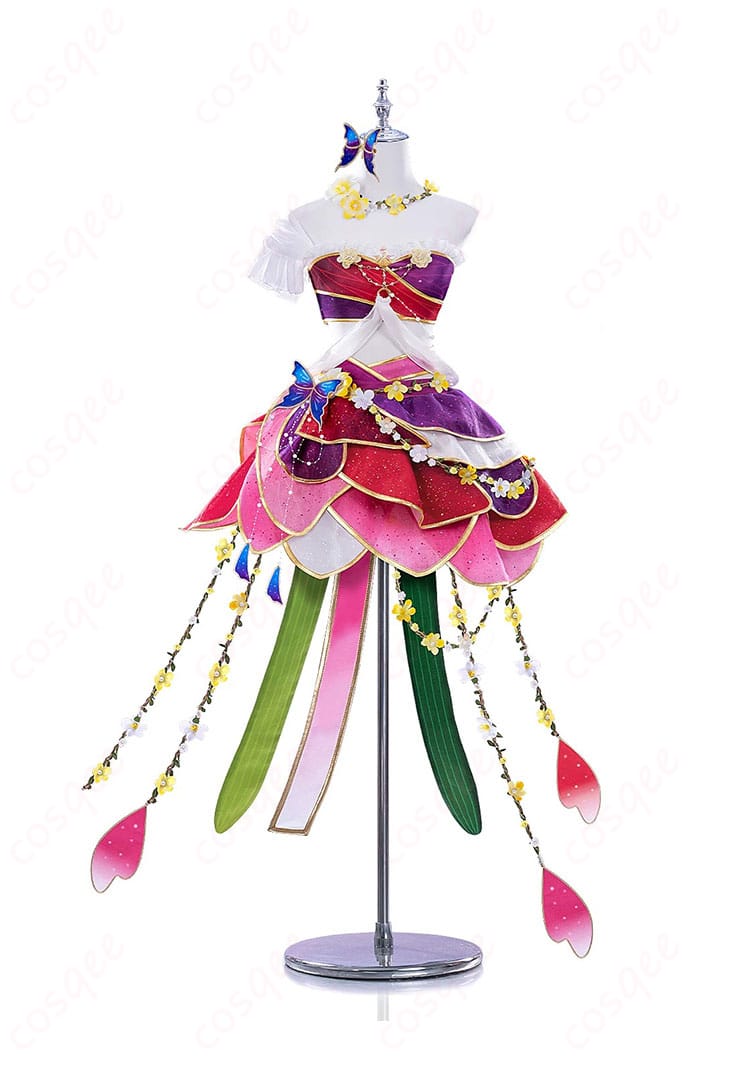 西木野真姫の妖精の国編コスプレ衣装を正面から見たデザイン