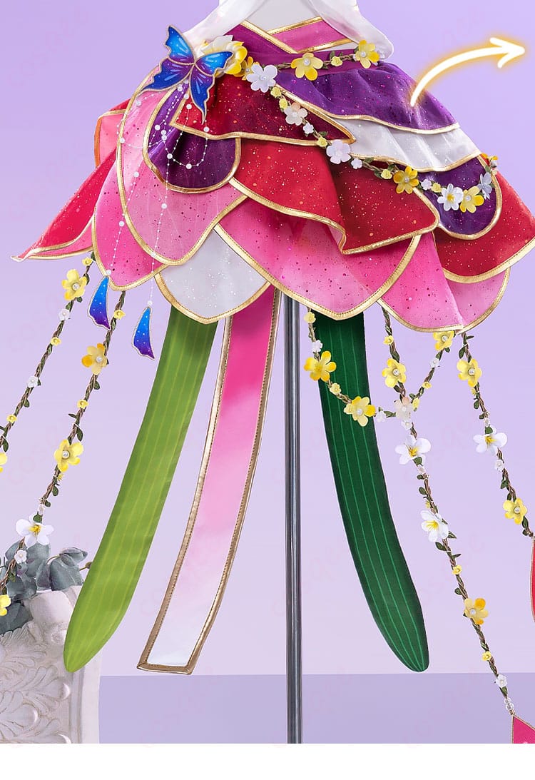 西木野真姫の妖精の国編衣装のスカート装飾