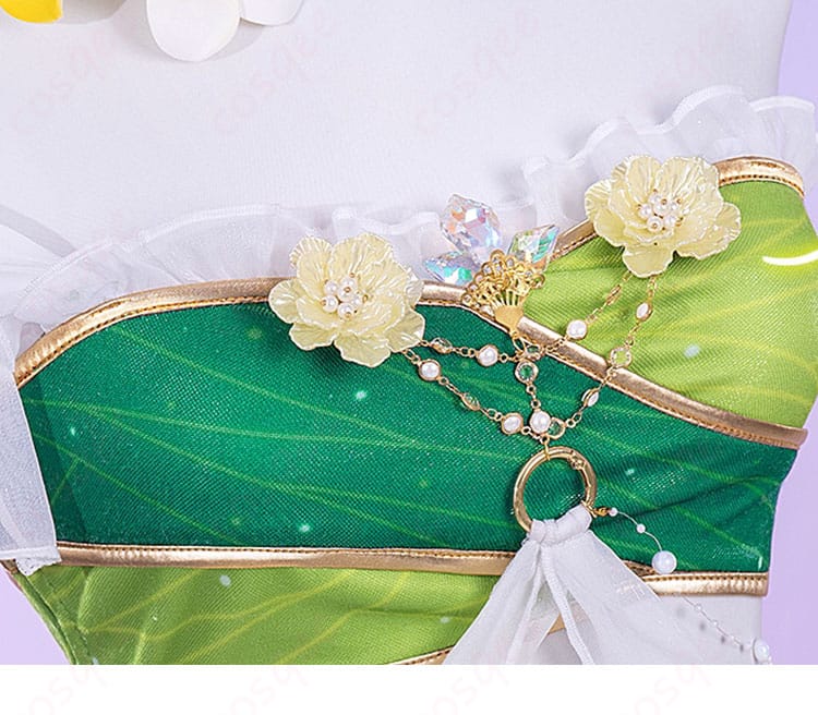 小泉花陽のコスプレ衣装のトップス前合わせ