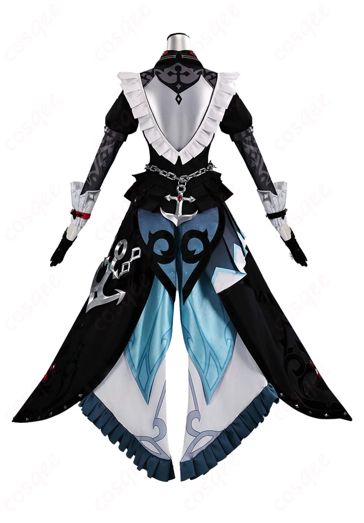 原神 ダニカ メイド長Ver.のコスプレ衣装の背面