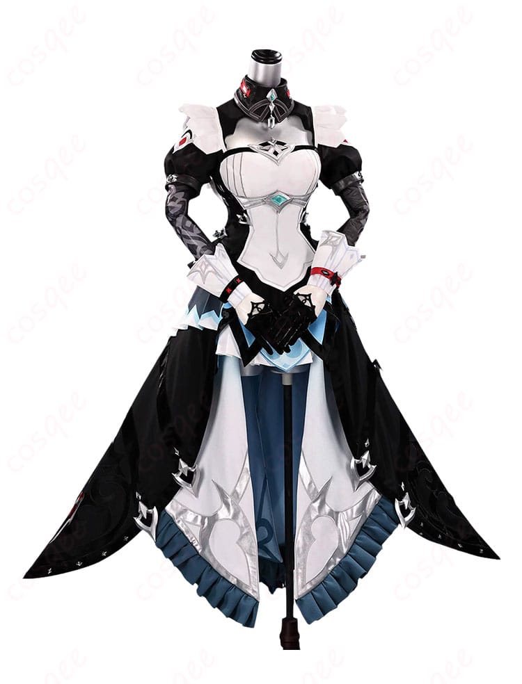 原神 ダニカ メイド長Ver.のコスプレ衣装の側面