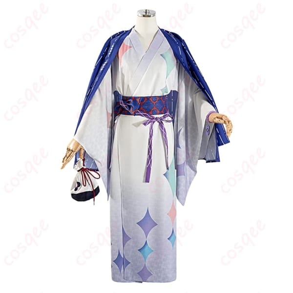 にじさんじ 星導ショウ 極楽湯・RAKU SPAコラボ浴衣Ver.｜小物付き和装コスプレ衣装