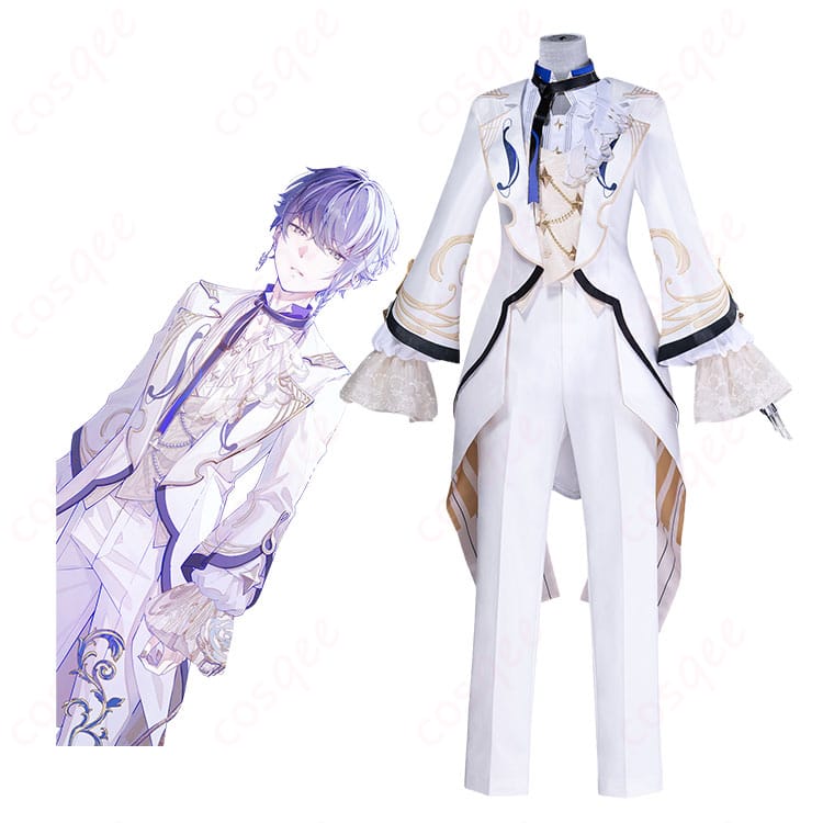 プロセカ・青柳冬弥のキャラクタービジュアルとエンビエントムジークのコスプレ衣装