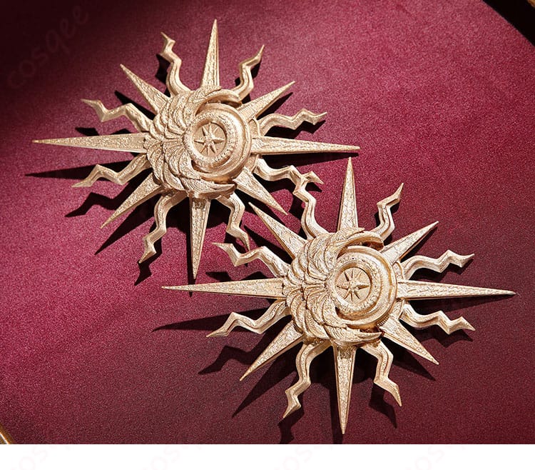 レイの規律の権能コスプレ衣装の袖飾りの詳細
