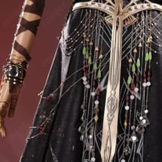 恋と深空（恋深）主人公・プレイヤー 不朽の征伐コスプレ衣装｜装飾１１点で華やかな撮影に - 5枚目の画像（サムネイル）