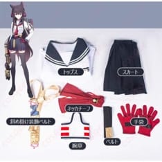 ブルーアーカイブ（ブルアカ）七度ユキノ（ユキノ）のコスプレ衣装｜軽やかな制服７点セット - 5枚目の画像（サムネイル）