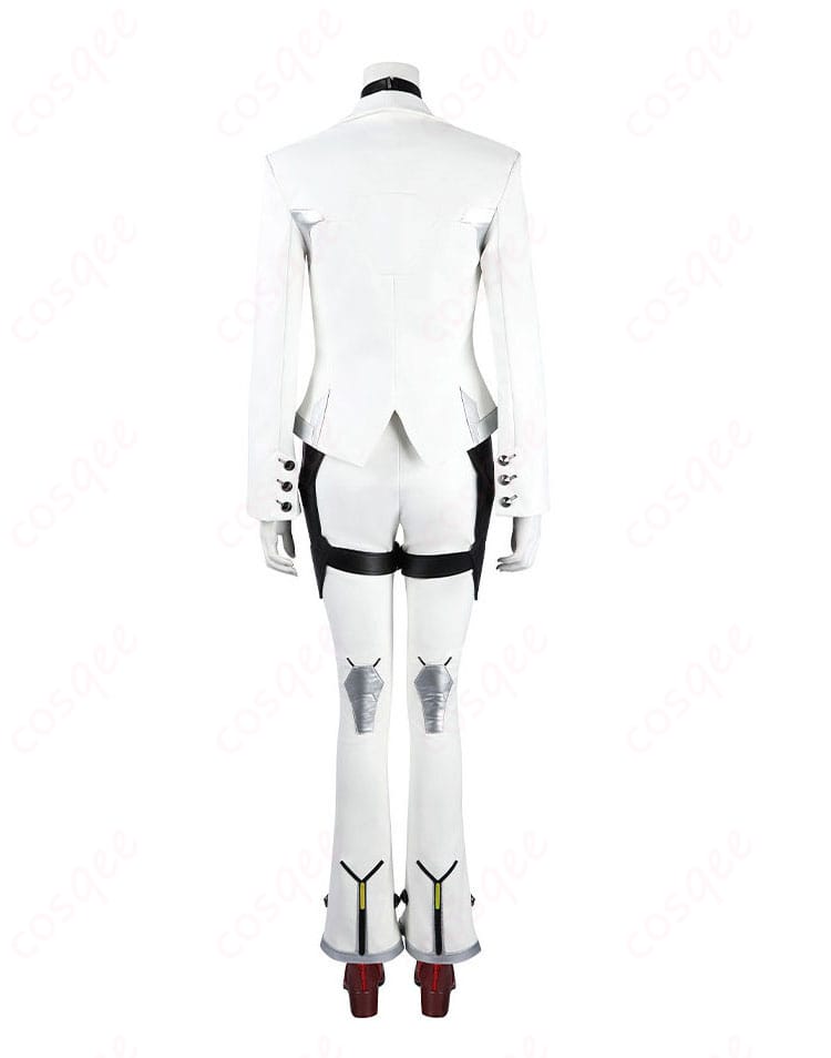 シオン表記のコスプレ衣装の背面