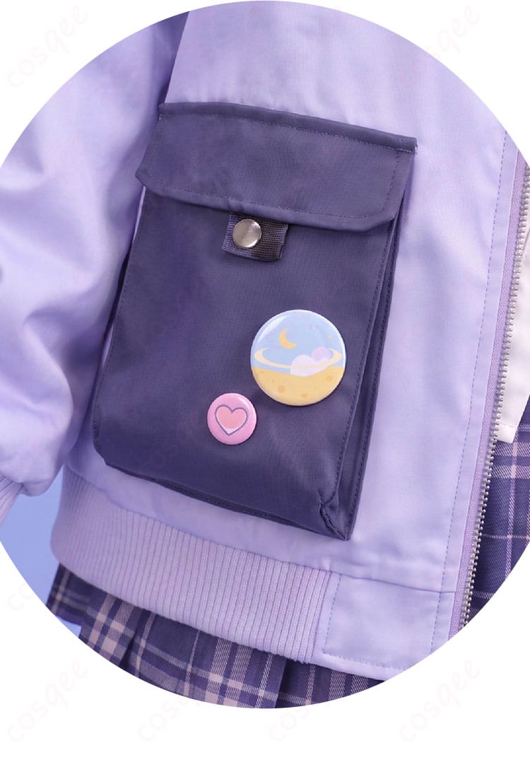 結城さくな 制服Ver.コスプレ衣装のアウターのポケット部分の詳細画像