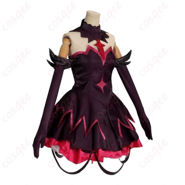 名探偵プリキュア！ 森亜るるか エクリプス・シャドウVer. 翼付きコスプレ衣装７点セット