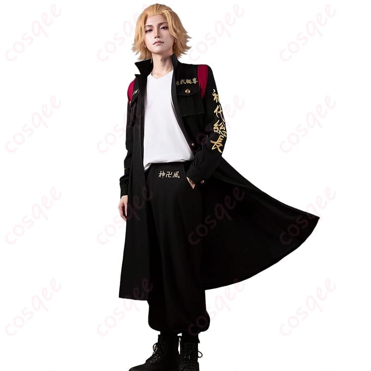 東京卍リベンジャーズ／東リベ 佐野万次郎・マイキーの特攻服コスプレ衣装｜６点セット - 3枚目の画像