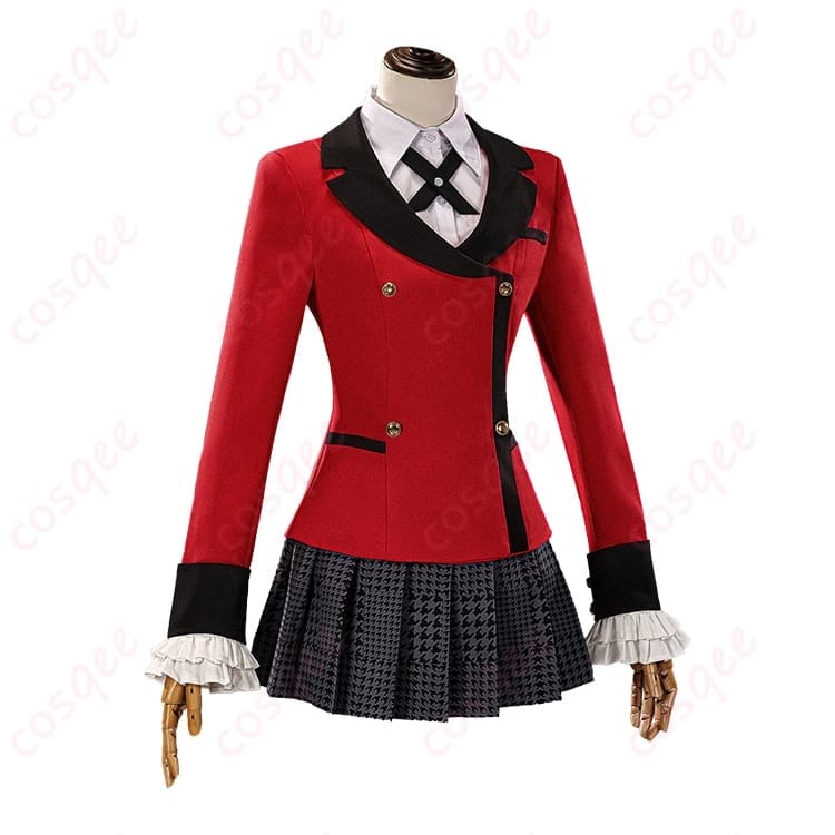 賭ケグルイ 桃喰綺羅莉（綺羅莉）生徒会長制服コスプレ衣装｜端正な撮影向け７点セット - 2枚目の画像