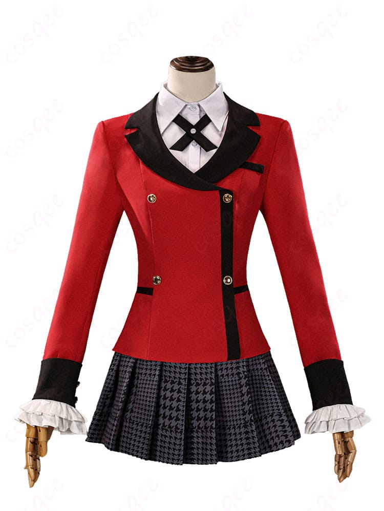 桃喰綺羅莉の生徒会長制服コスプレ衣装の正面